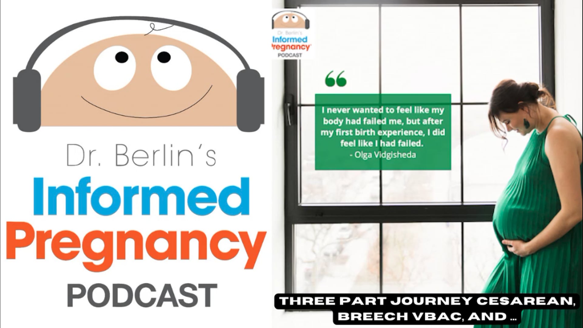 Ep. 289 - 3 part journey: Cesarean, Breech VBAC, & Unmedicated Hospital Birth