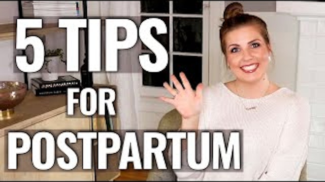 5 Tips for a Positive Postpartum Experience