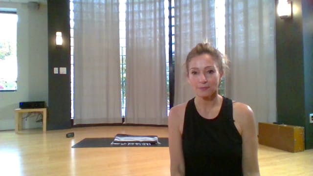 60 Minute Slow Flow with Claire Kaufman