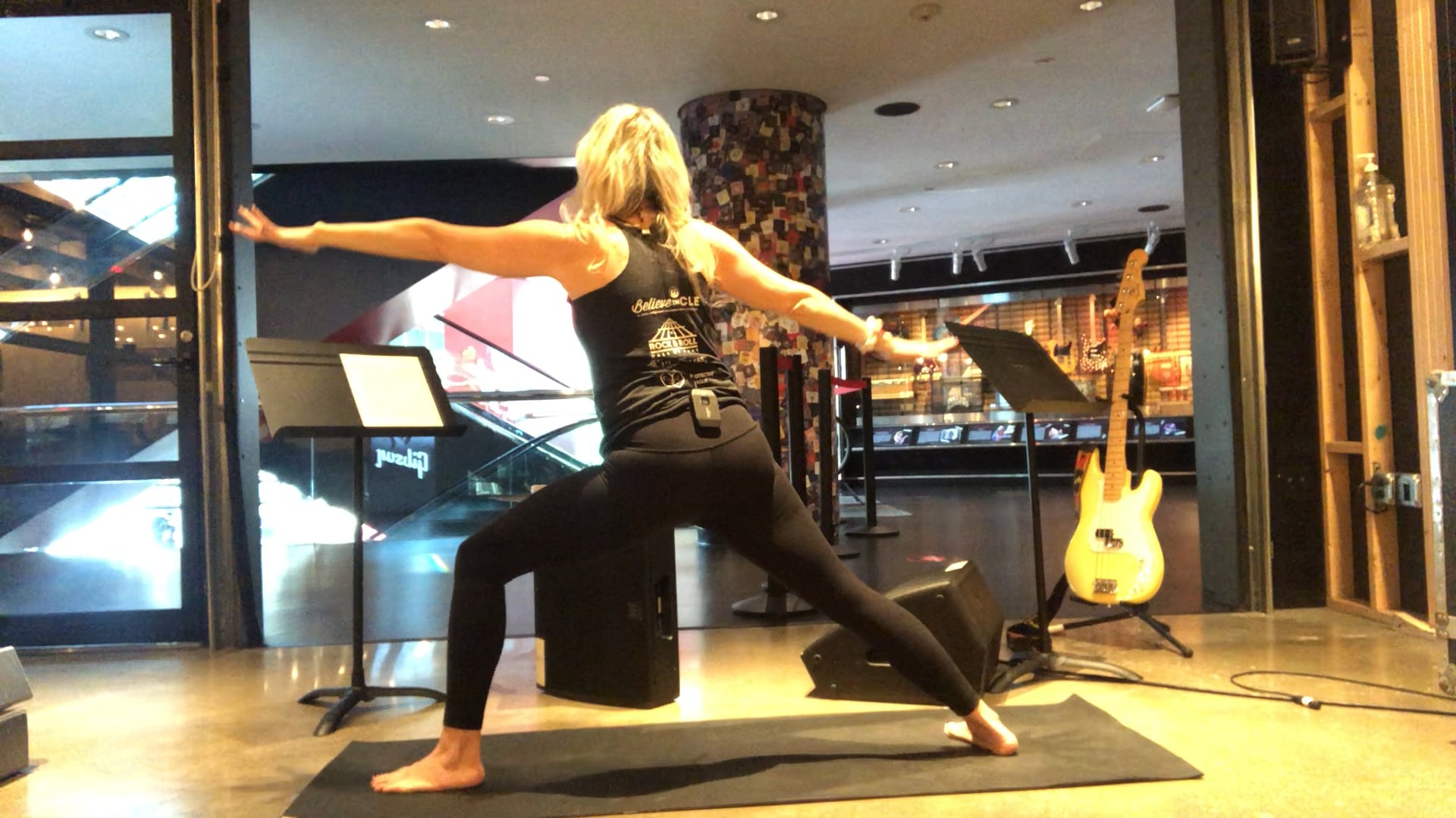 20 Minute All Levels Flow from the Rock Hall with Tammy Lyons