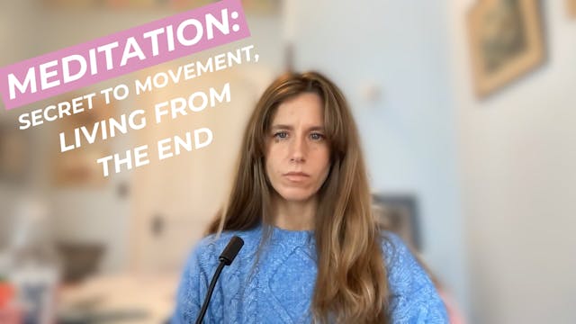 Meditation: Secret to Movement, Livin...