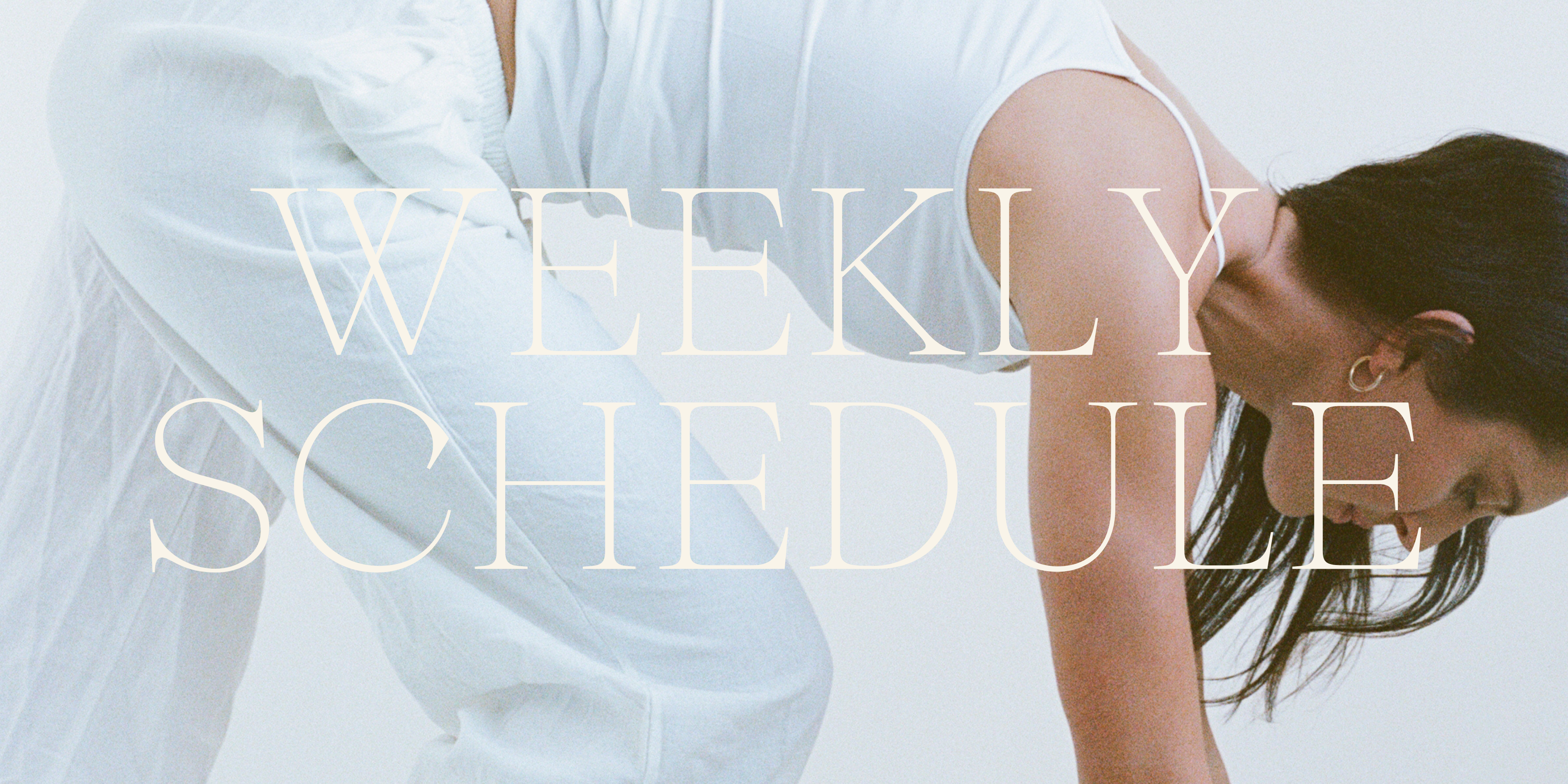 Weekly Schedule