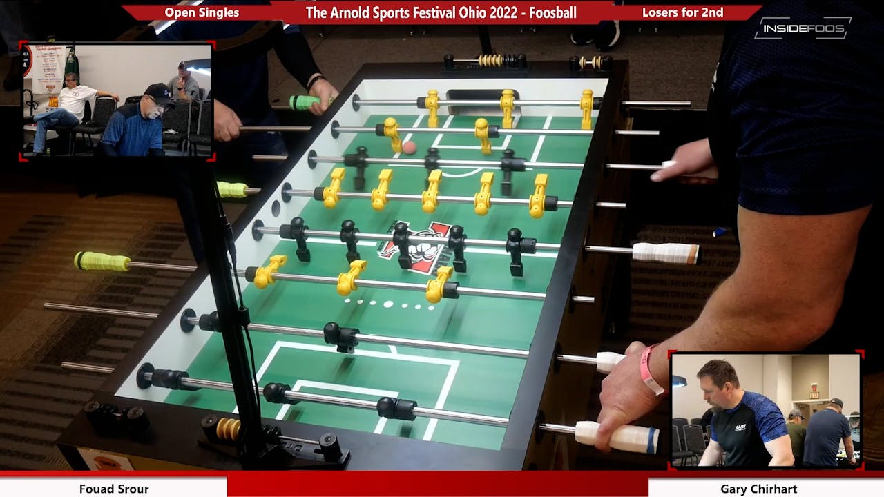 2022 Arnold Sports Festival Foosball Table 1 Saturday Evening Part