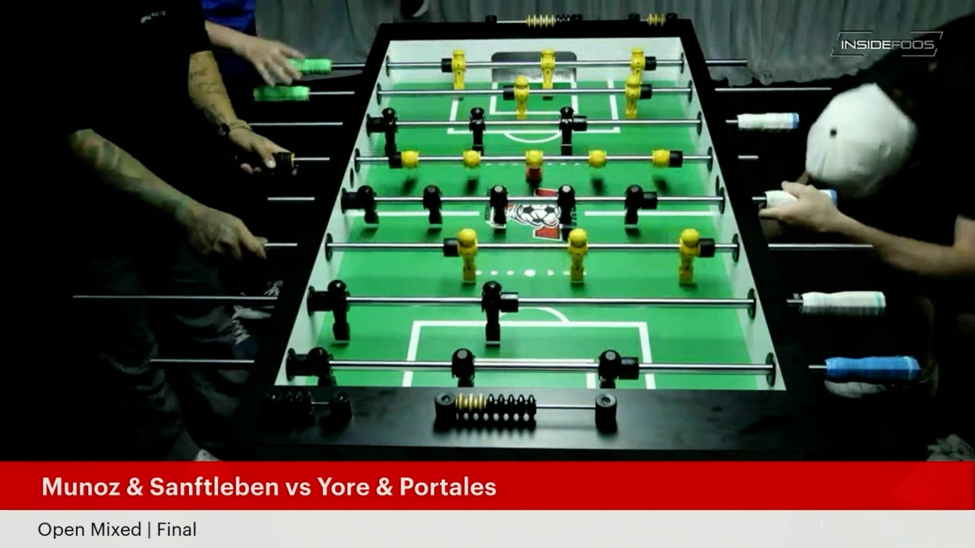 B. Munoz/J. Sanftleben vs. T. Yore/D. Portales | Open Mixed Doubles Final Set 1