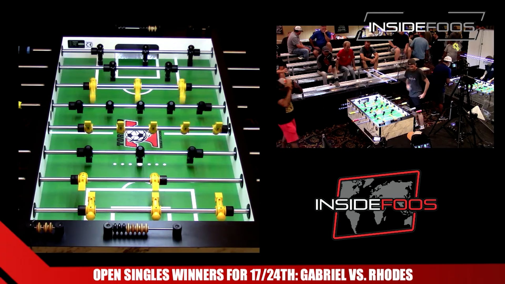 Open Singles Winners for 17/24th | Kane Gabriel vs. Joe Rhodes