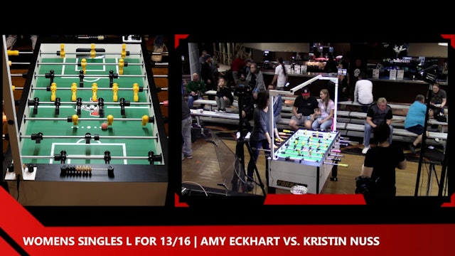 Amy Eckhart vs. Kristin Nuss | Womens Singles L for 13/16