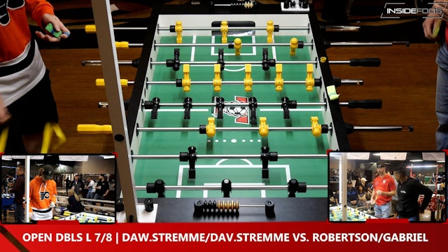 Daw.Stremme/Dav.Stremme vs. Robertson/Gabriel | Open Doubles L 7/8
