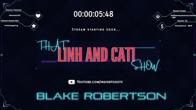 That Linh and Cati Show! with Blake Robertson