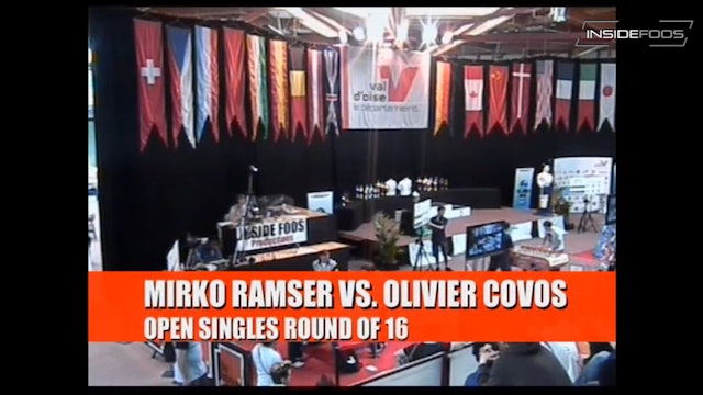 Mirko Ramser vs Olivier Covos 2008 Bonzini WCS