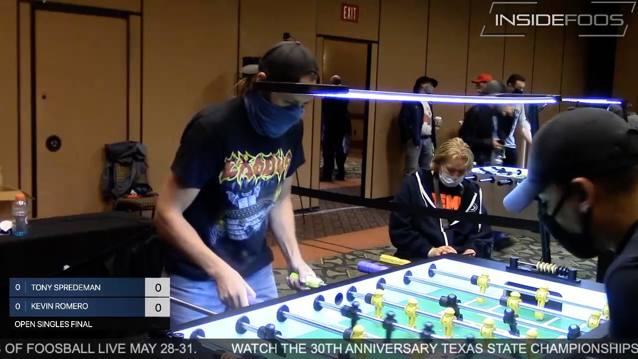 Tony Spredeman  vs. Kevin Romero | Open Singles Final  