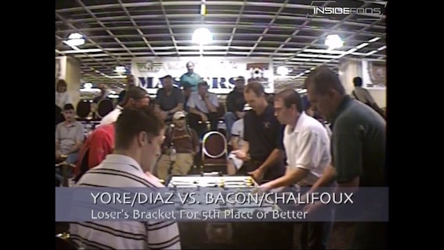 Tony Bacon/Don Chalifoux vs. Tom Yore/Bob Diaz | Open Doubles