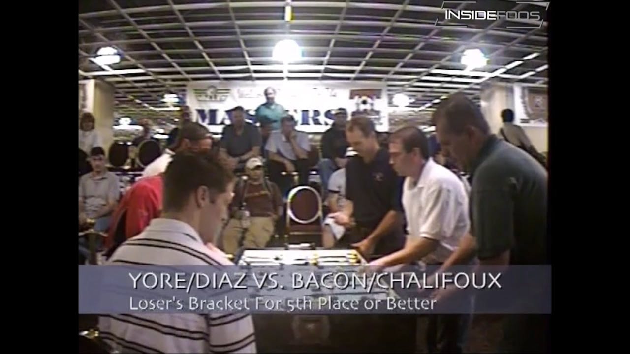 Tony Bacon/Don Chalifoux vs. Tom Yore/Bob Diaz Open Doubles 2003