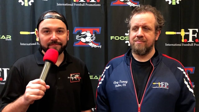 Interview with Clay Tumey at 2021 Tornado Championship