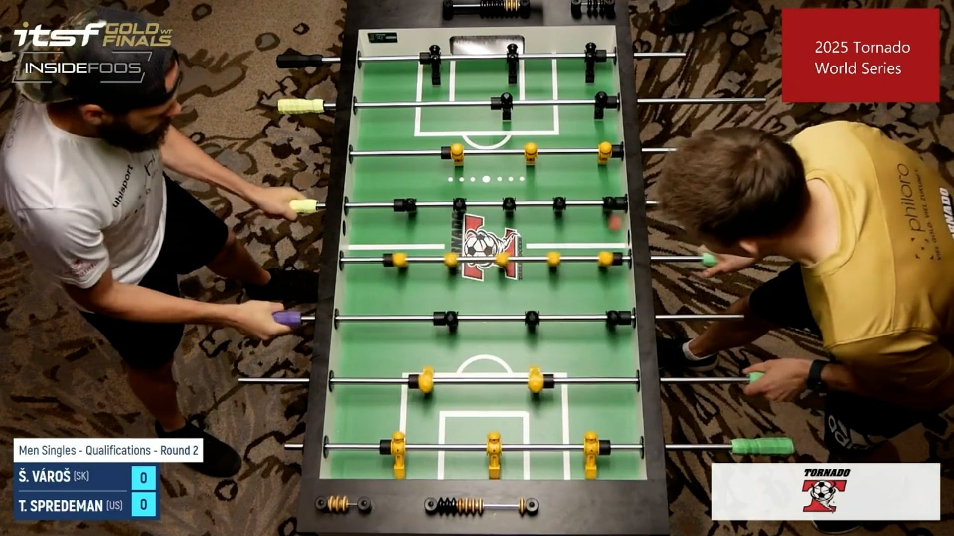 2025 ITSF Gold Finals Tony Spredeman vs. Simon Varos | Men Singles Qualify Rd 2