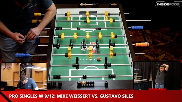 Mike Weissert vs. Gustavo Siles | Pro Singles W 9/12