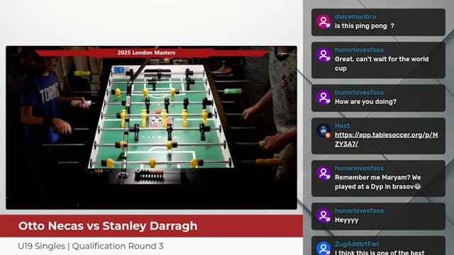 Otto Necas vs. Stanley Darragh | U19 ...