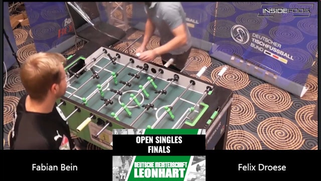 Felix Droese vs. Fabian Bein | Men's Singles Final