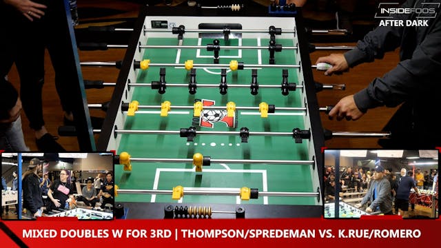 Thompson/Spredeman vs. K.Rue/Romero |...