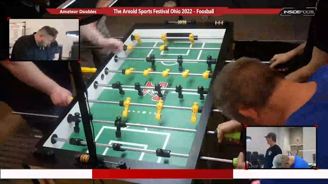 2022 Arnold Sports Festival Foosball - Table 1 Sunday late afternoon matches