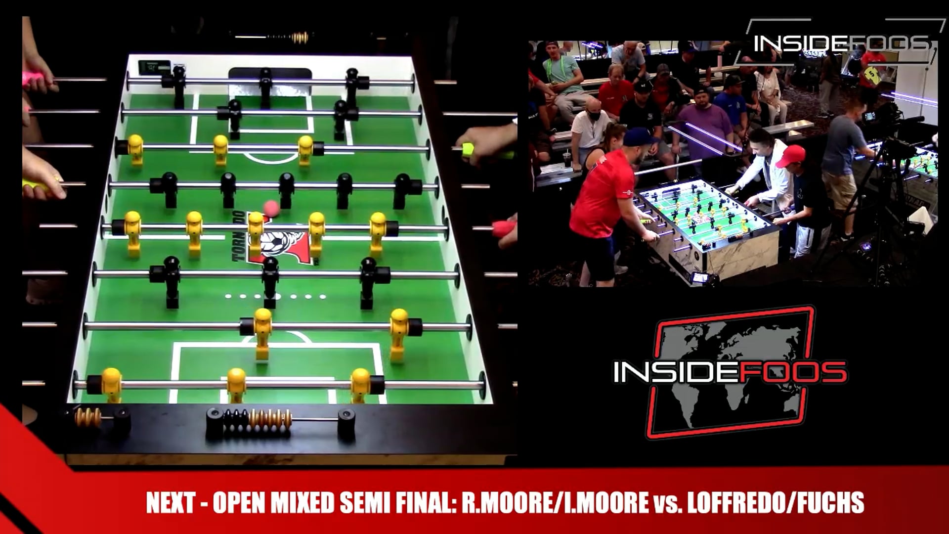 Open Mixed Doubles Semi Final | R.Moore/I.Moore vs. Loffredo/Fuchs