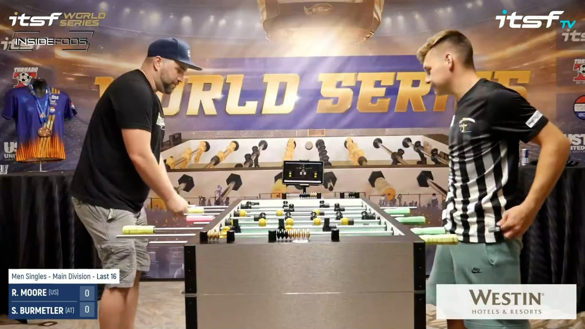 Ryan Moore vs. Stefan Burmetler | Men Singles Last 16