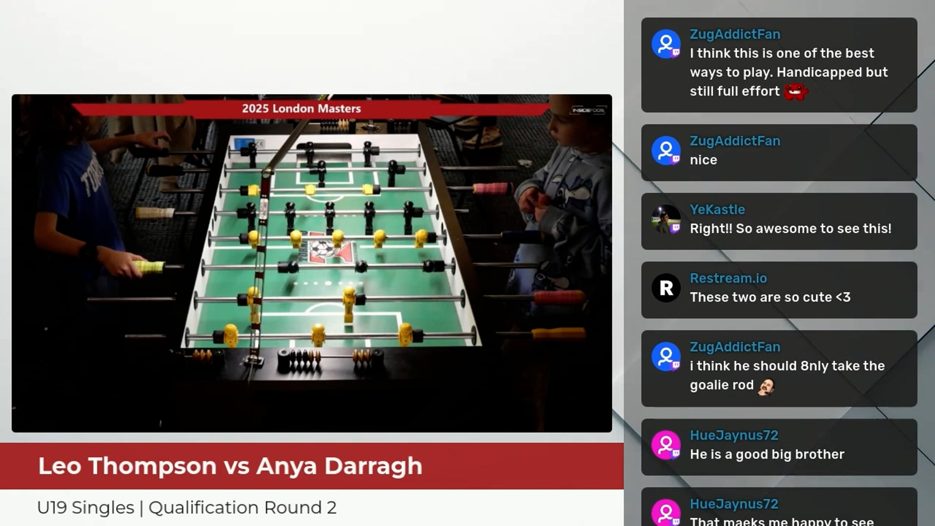Leo Thompson vs. Anya Darragh | U19 Singles Qualifying Round 2