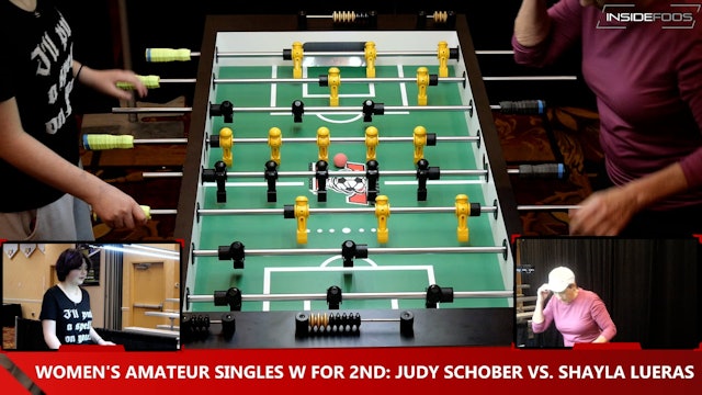 Judy Schober vs. Shayla Lueras | Women's Amateur Singles W for 2nd