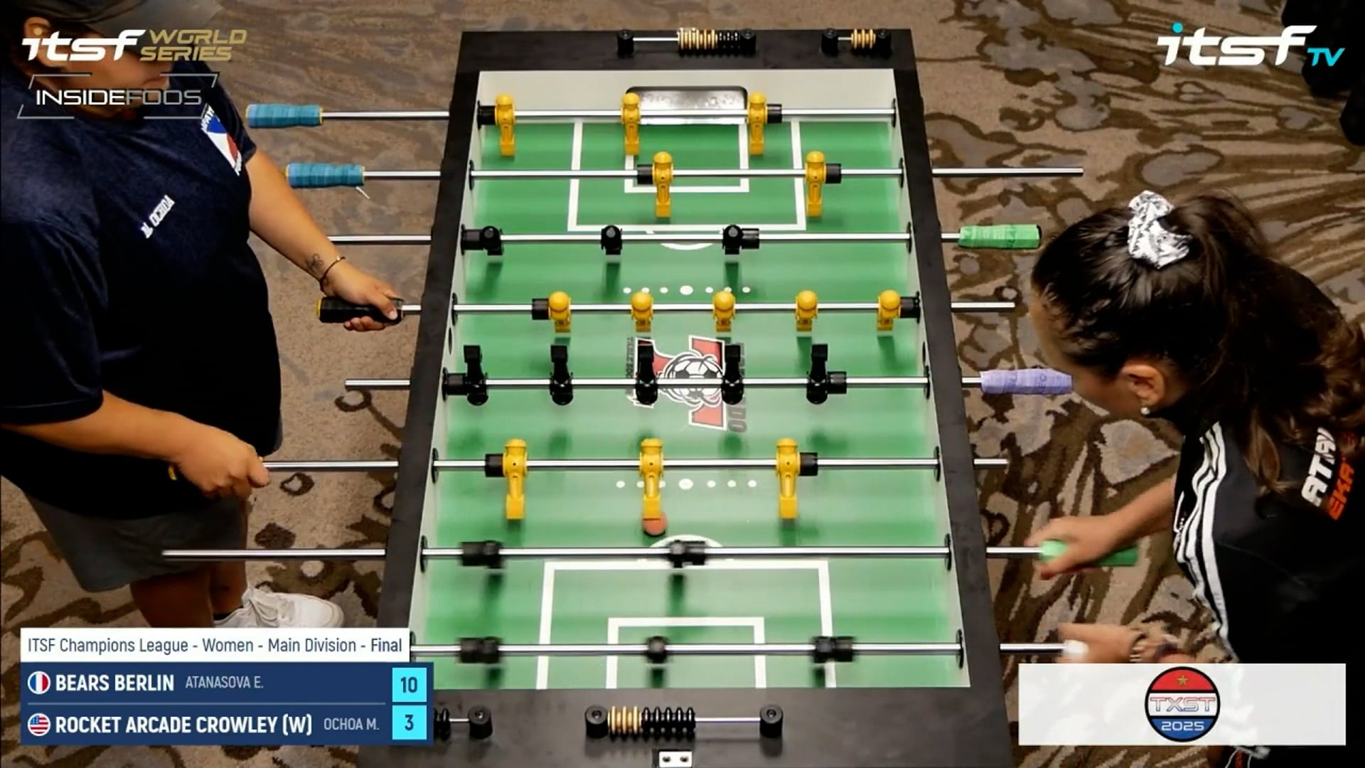 ITSF League Women | Rocket Arcade Crowley (W) vs. Berlin Bears Final Element 3