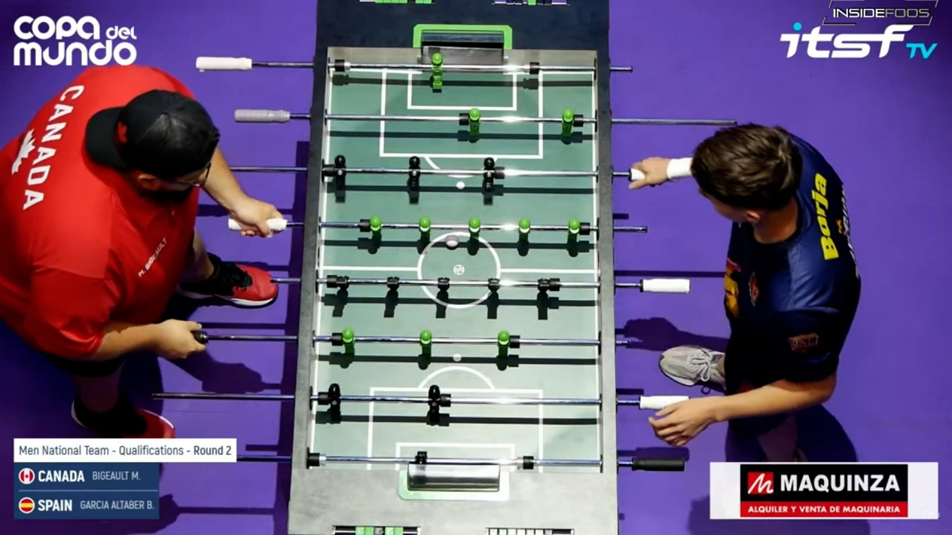 Canada vs. Spain Men National Team Qualifications Round 2