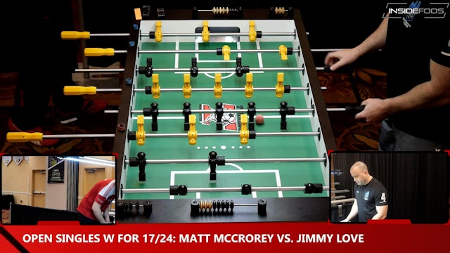 Matt McCrorey vs. Jimmy Love | Open Singles W for 17/24