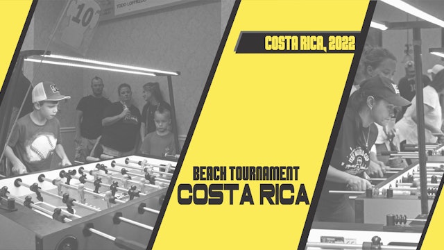 2022 Costa Rica Beach Foosball Tournament