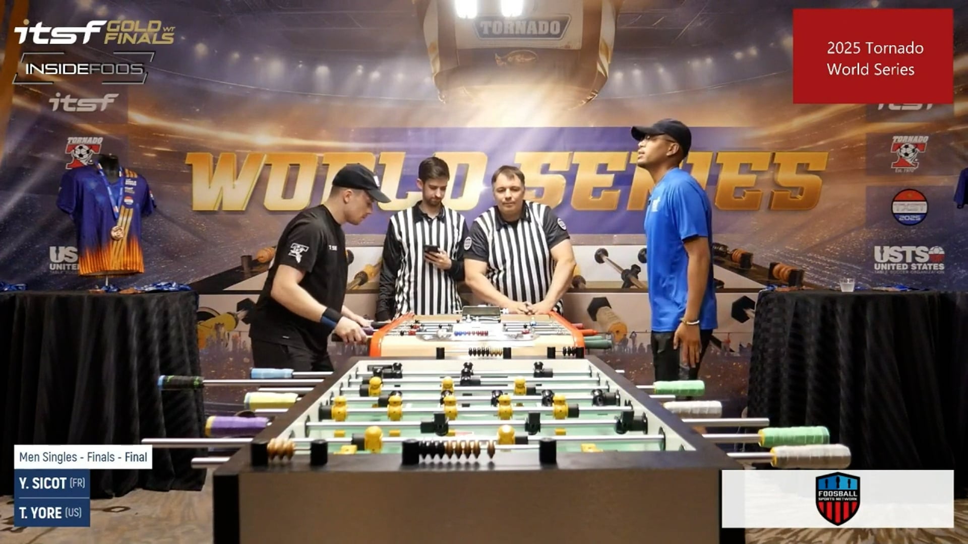 2025 ITSF Gold Finals Tommy Yore Vs. Yoann Sicot | Men Singles Finals