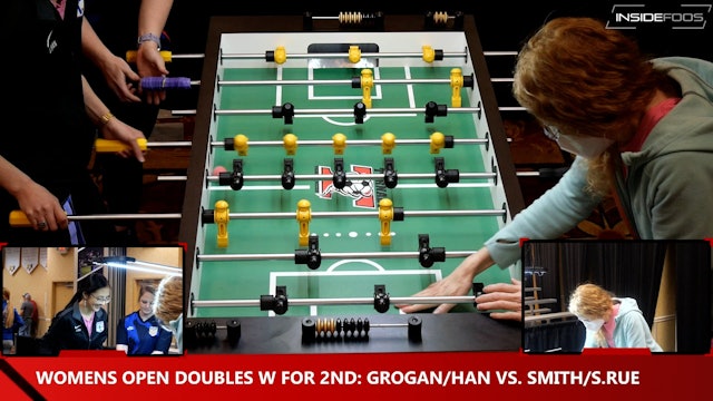 Grogan/Han vs. Smith/S.Rue | Womens Open Doubles W for 2nd