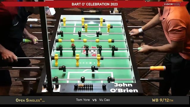 Tom Yore vs. Vu Cao | Open Singles WB...