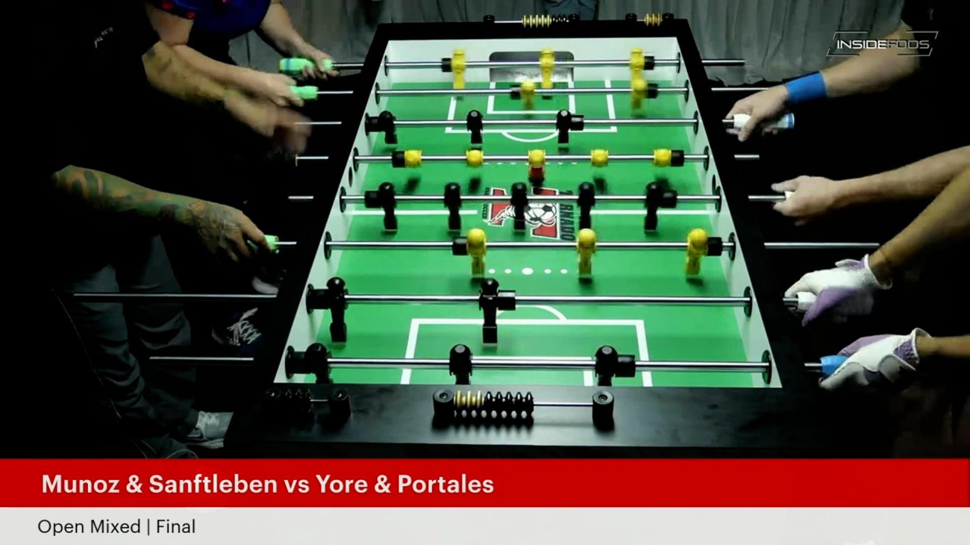 B. Munoz/J. Sanftleben vs. T. Yore/D. Portales | Open Mixed Doubles Final Set 2