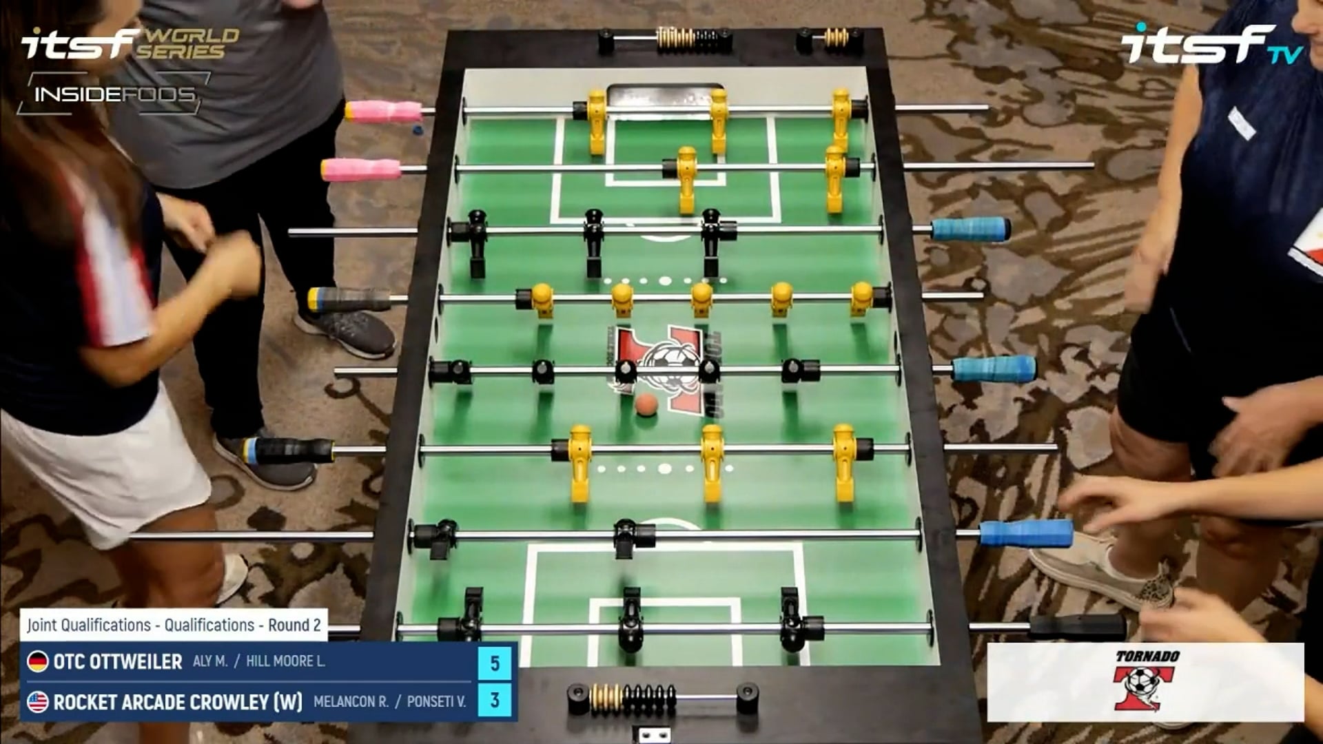 ITSF League Joint Qualifications | OTC Ottweiler vs Rocket Arcade (W) Rd 2 E 2