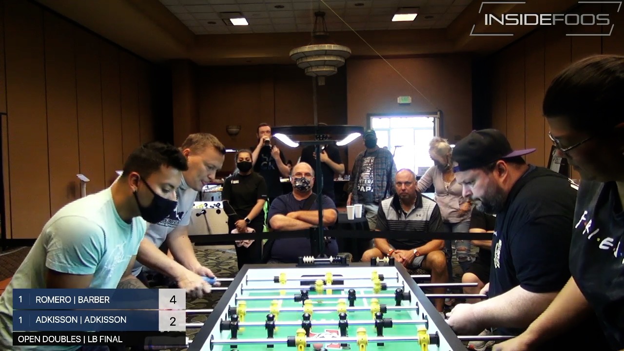 Tommy Adkisson/Kathy Adkisson vs. Kevin Romero/Dan Barber | Open Doubles LBF 