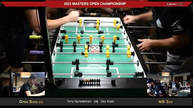 Tony Spredeman vs. Jay Alaei | Open S...