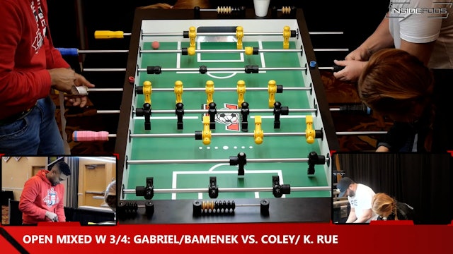 Gabriel/Bambenek vs. Coley/K.Rue | Open Mixed W 3/4