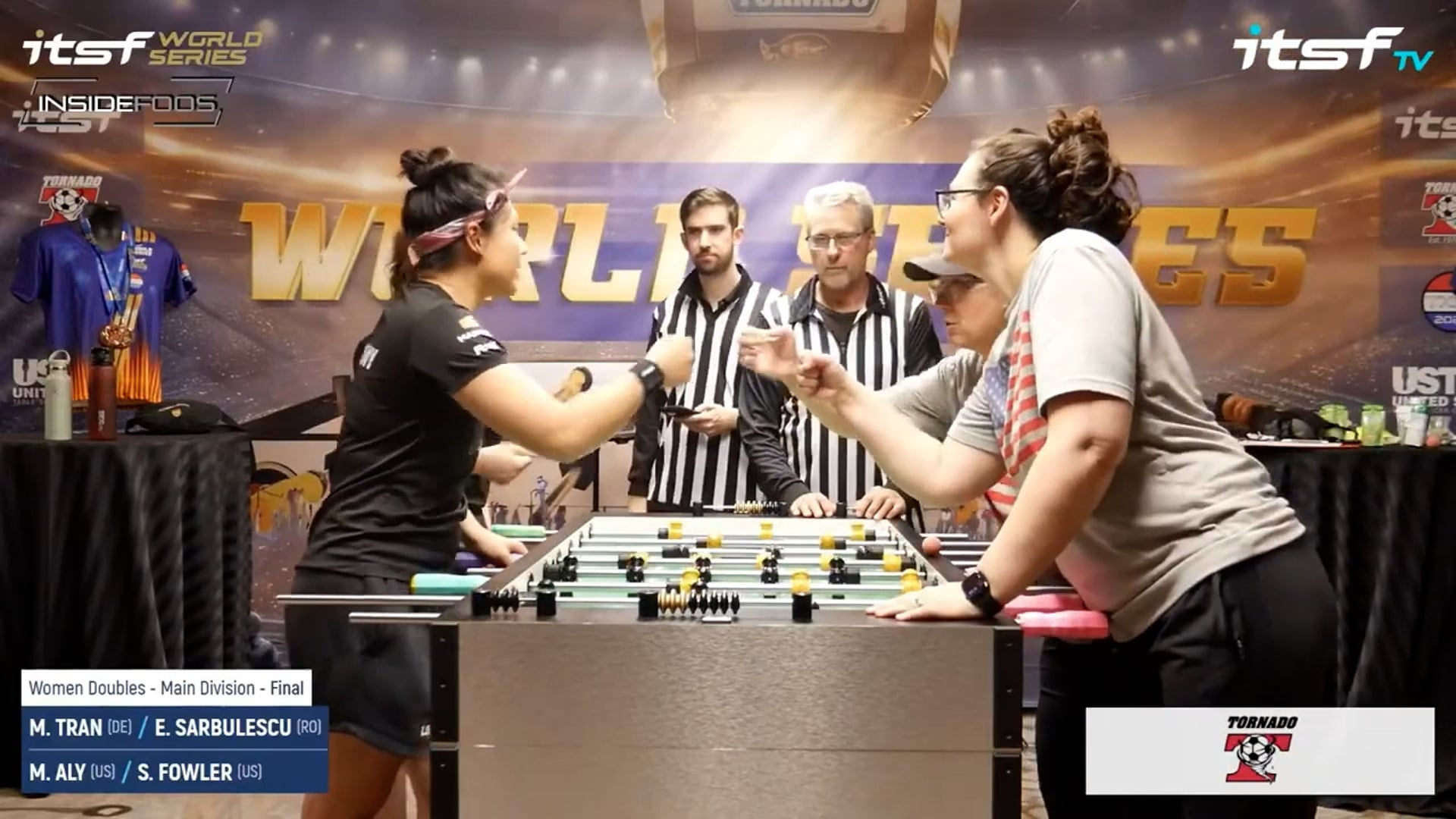 M. Tran/E. Sarbulescu vs. S. Fowler/M. Aly | Women Doubles Final