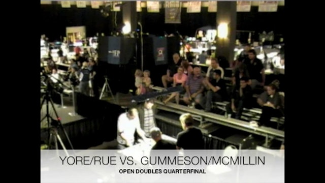 Tom Yore/Terry Rue vs. Dave Gummeson/Tracy McMillin | Open Dbls WB Quarterfinal