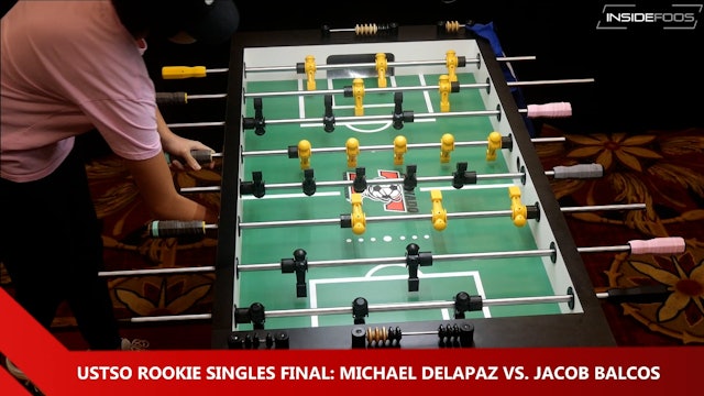 Michael Delapaz vs. Jacob Balcos | USTSO Rookie Singles Final