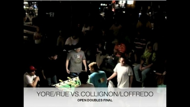 Frederic Collignon/Todd Loffredo vs. Tom Yore/Terry Rue | Open Dbl Final 1st set