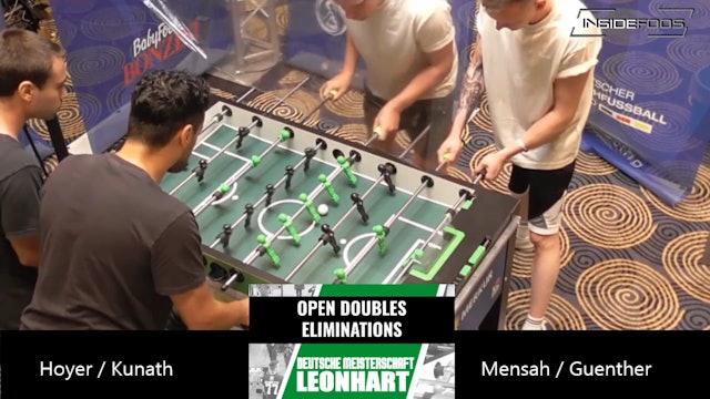 Max Hoyer/Mick Kunath vs. Semin Mensah/Bela Günther | Men's Doubles Semifinal