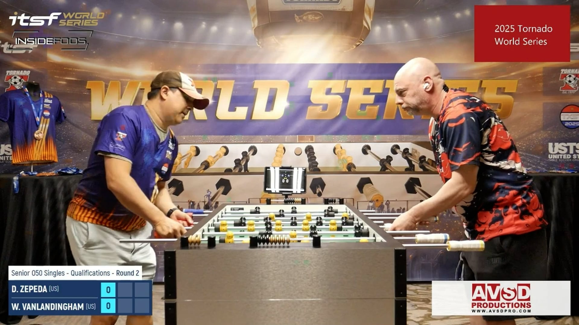 Daniel Zepeda vs. Warren Vanlandingham Jr. | Senior 50 Singles Qualify Round 2