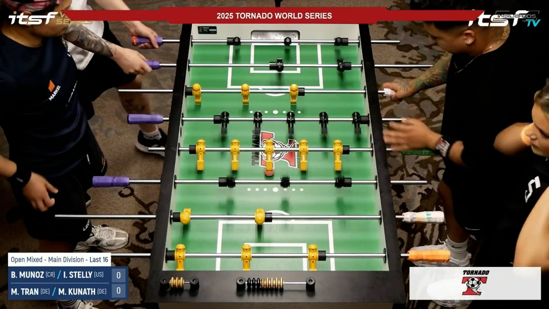 M. Tran/M. Kunath vs. B. Munoz/I. Stelly | Open Mixed Main Division Last 16