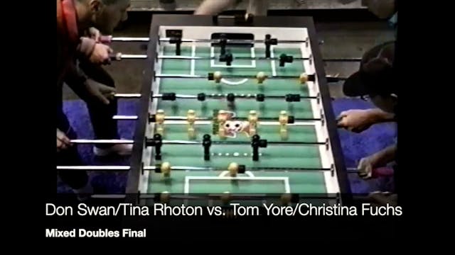 Don Swan/Tina Rhoton vs. Tom Yore/Chr...