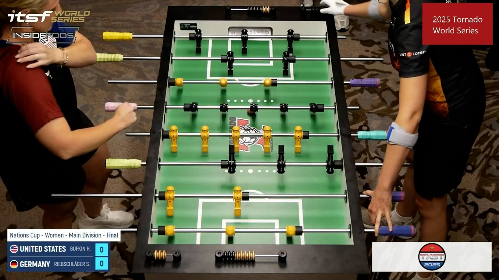 2025 Tornado World Series Nations Cup | USA vs Germany Women's Final Element 1