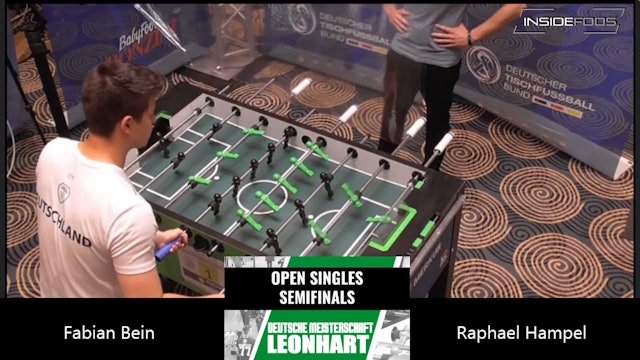 Fabian Bein vs. Raphael Hampel | Men's Singles Semifinal