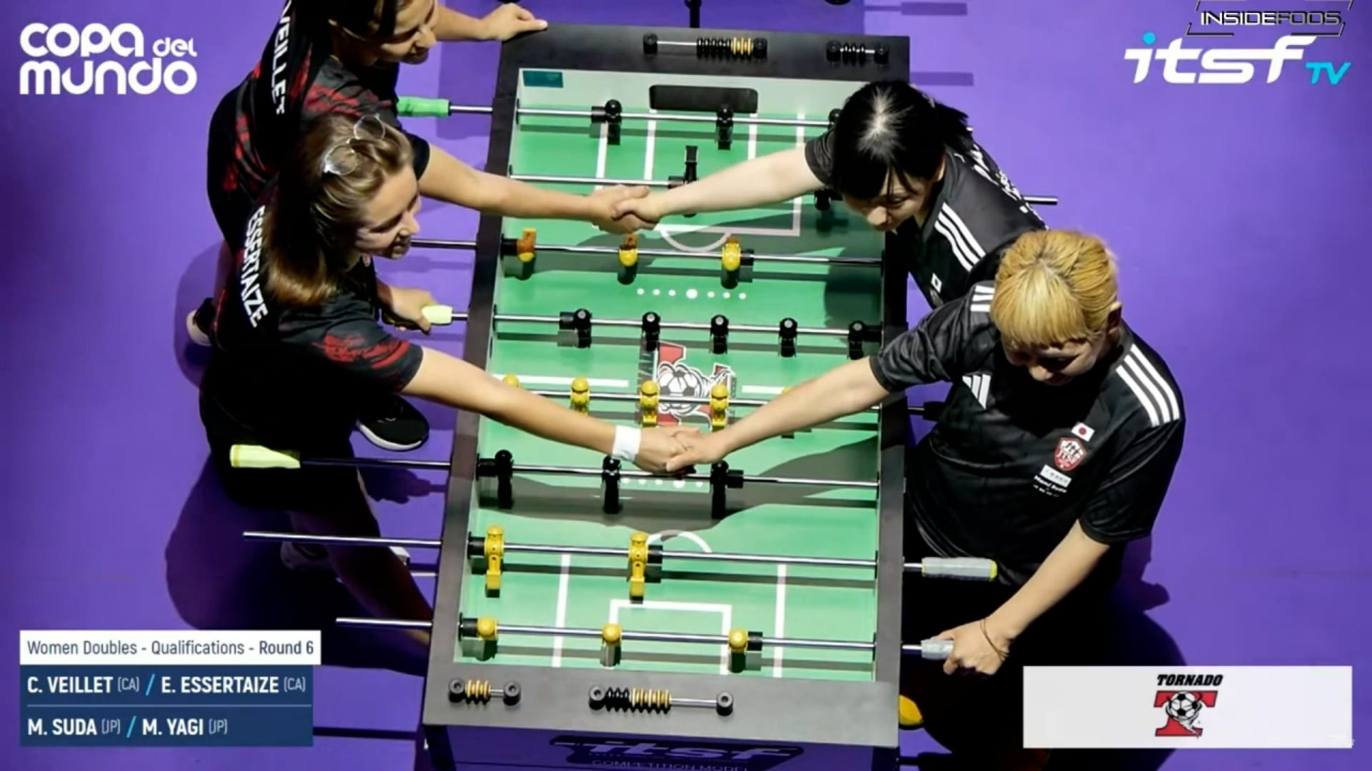 E. Essertaize/C. Veillet vs. M. Suda/M. Yagi | Women Doubles Qualifying Round 6